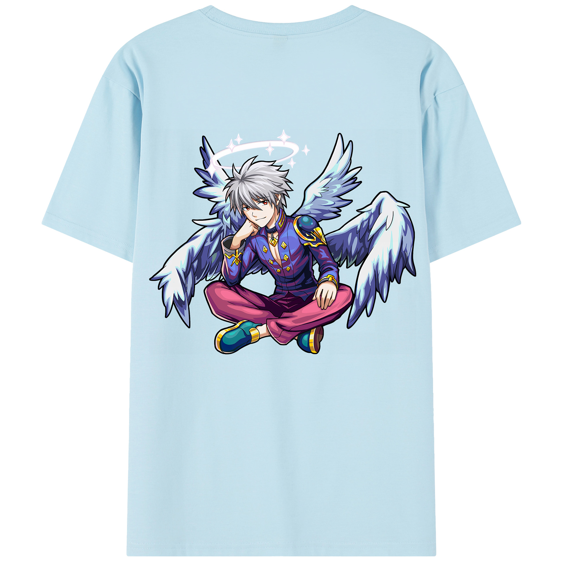 （画像用） EVA 新世紀エヴァンゲリオン 綿100％半袖Tシャツ（背面プリント）